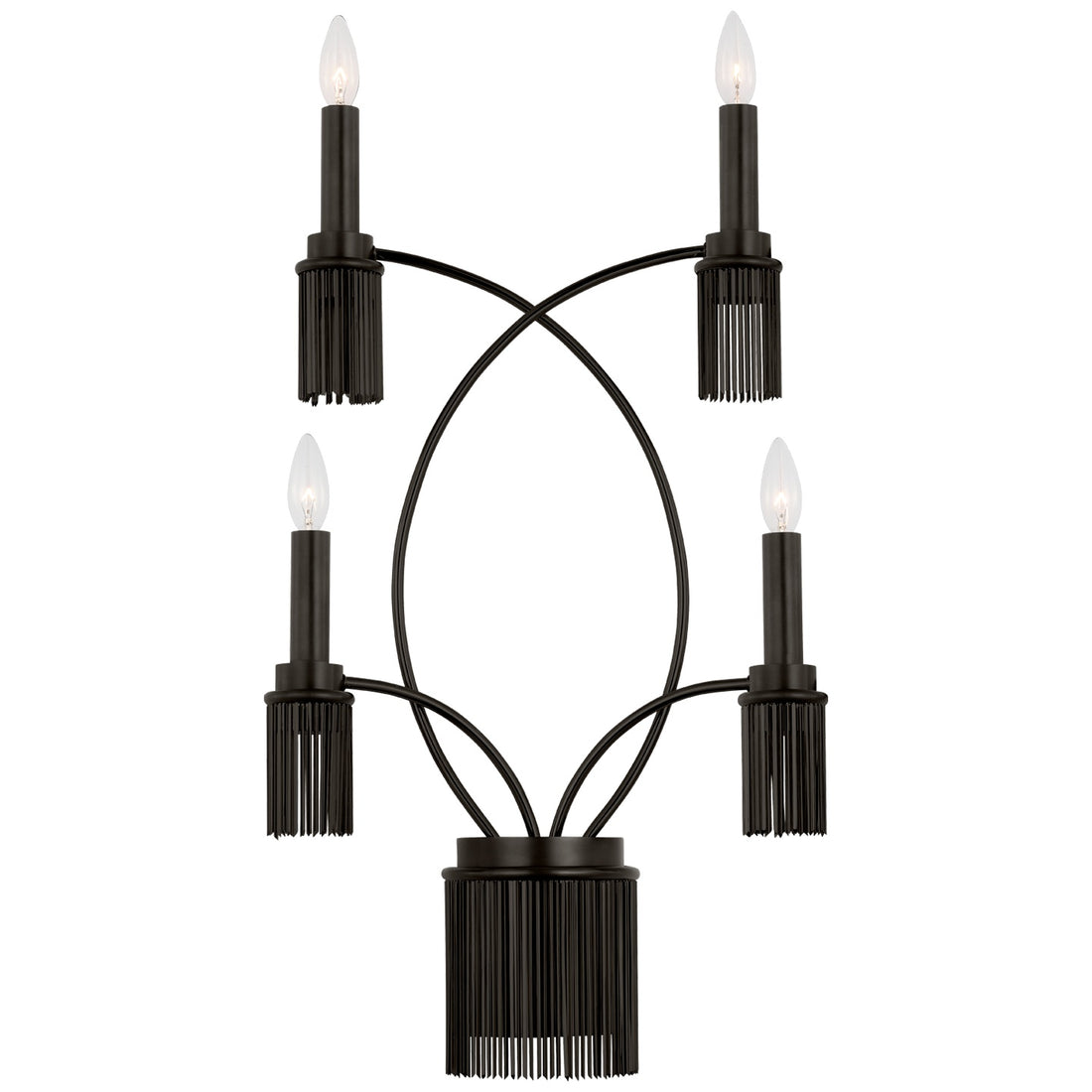 VISUAL COMFORT SIGNATURE, SUTTON 4-LIGHT SCONCE, WALL SCONCES