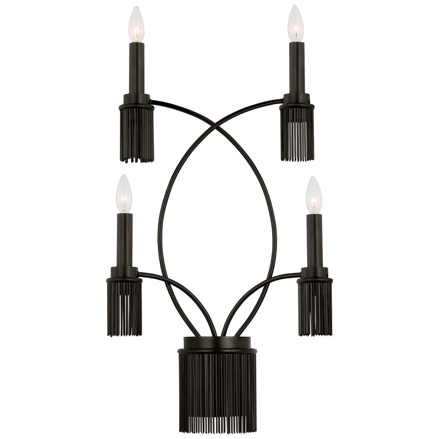 VISUAL COMFORT SIGNATURE, SUTTON 4-LIGHT SCONCE, WALL SCONCES