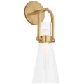 VISUAL COMFORT SIGNATURE, LARKIN CONICAL BRACKETED SCONCE, WALL SCONCES