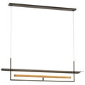 VISUAL COMFORT SIGNATURE, TRISTAN REFLECTOR LINEAR CHANDELIER, LINEAR LIGHT