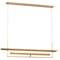 VISUAL COMFORT SIGNATURE, TRISTAN REFLECTOR LINEAR CHANDELIER, LINEAR LIGHT