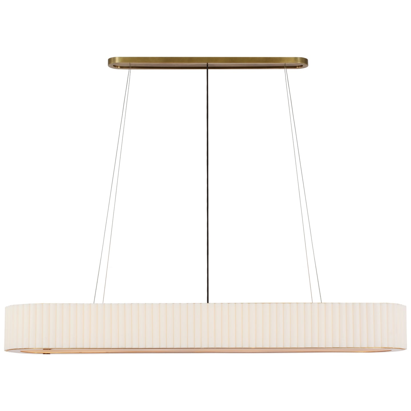 VISUAL COMFORT SIGNATURE, PALATI LINEAR CHANDELIER, LINEAR LIGHT