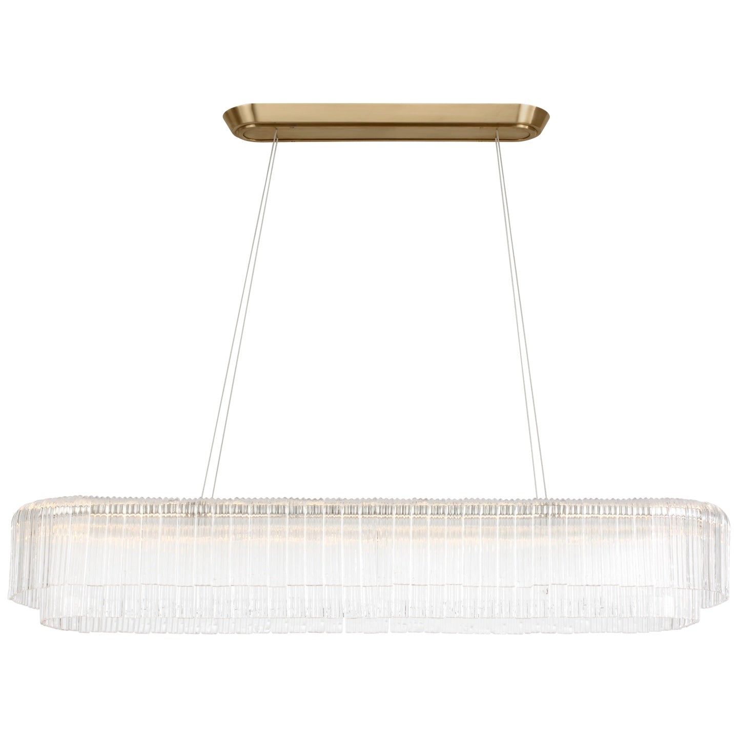 VISUAL COMFORT SIGNATURE, MADERNO LINEAR CHANDELIER, LINEAR LIGHT