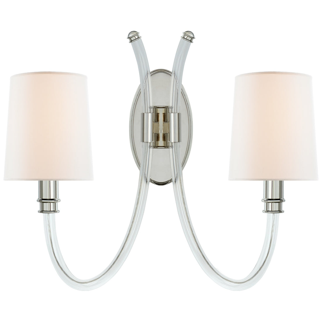 VISUAL COMFORT SIGNATURE, CLARICE DOUBLE SCONCE, WALL SCONCES