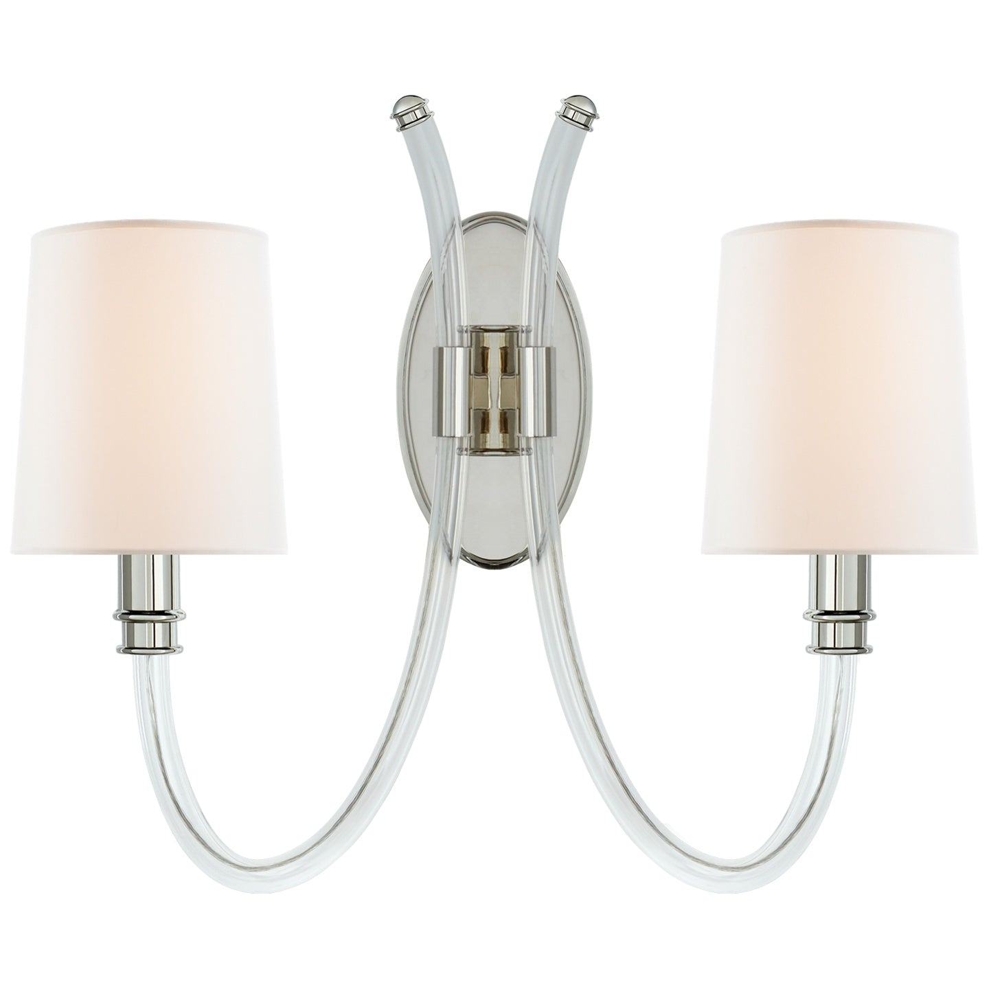 VISUAL COMFORT SIGNATURE, CLARICE DOUBLE SCONCE, WALL SCONCES