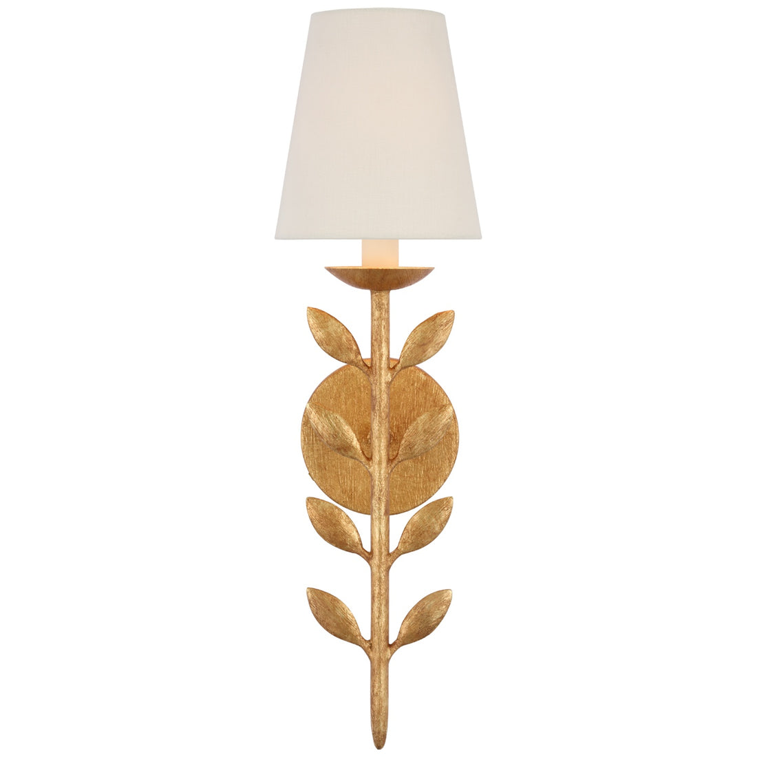 VISUAL COMFORT SIGNATURE, AVERY SCONCE ANTIQUE GOLD LEAF, WALL SCONCES
