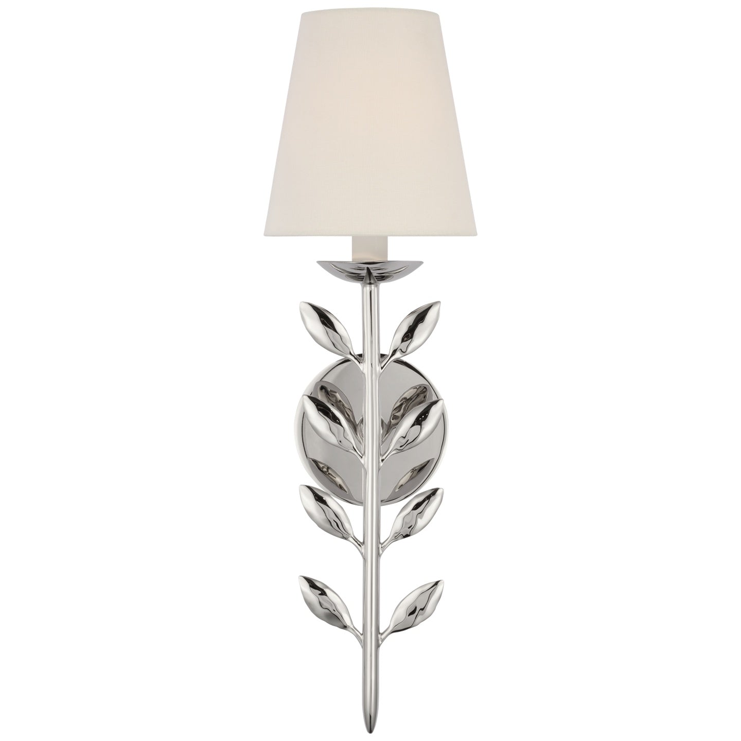VISUAL COMFORT SIGNATURE, AVERY SCONCE POLISHED NICKEL, WALL SCONCES