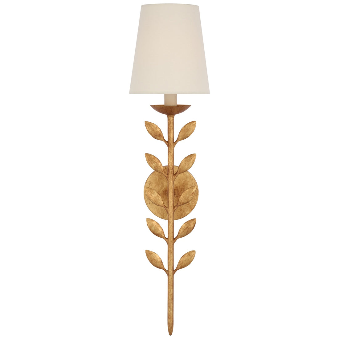 VISUAL COMFORT SIGNATURE, AVERY SCONCE ANTIQUE GOLD LEAF, WALL SCONCES