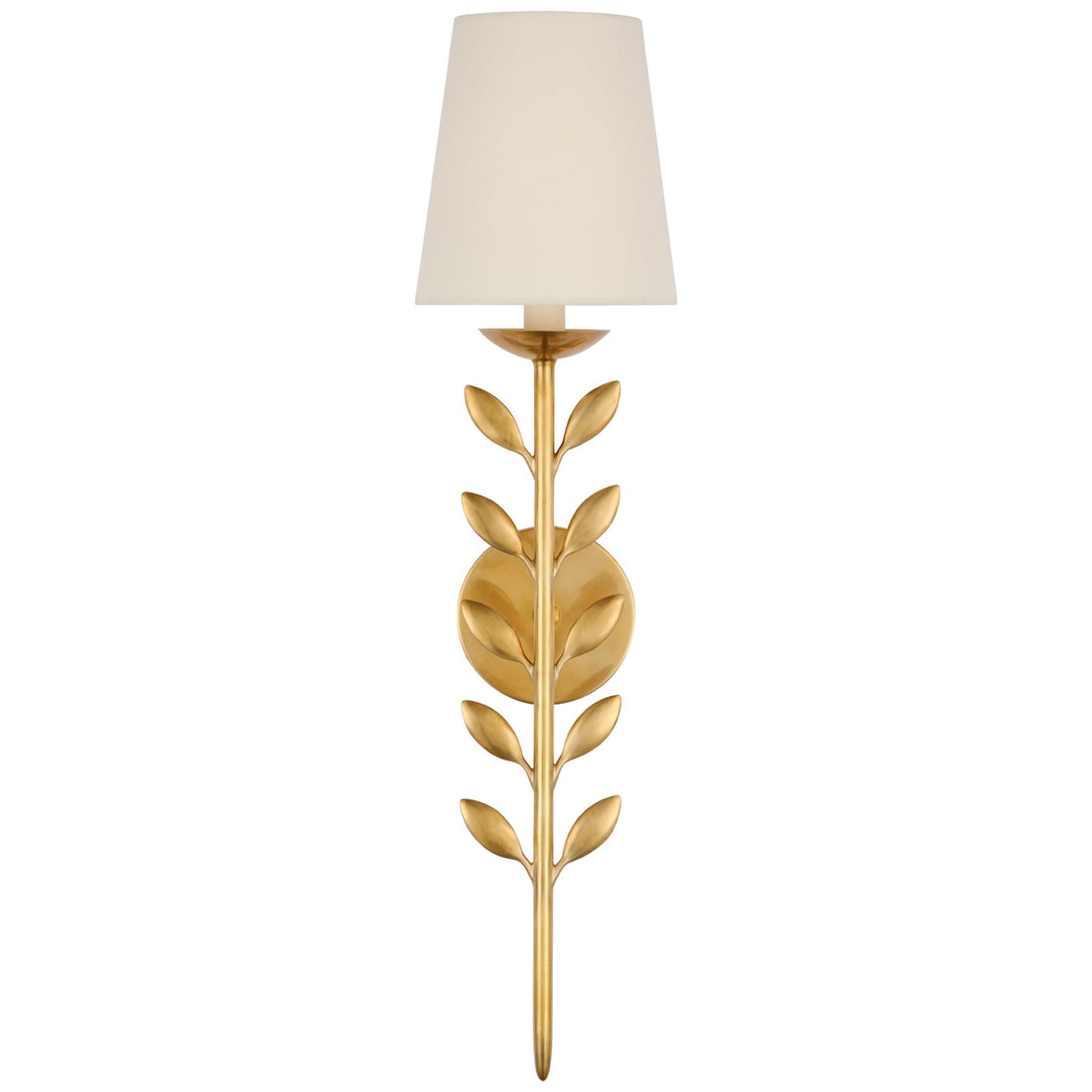 VISUAL COMFORT SIGNATURE, AVERY SCONCE HAND-RUBBED ANTIQUE BRASS, WALL SCONCES