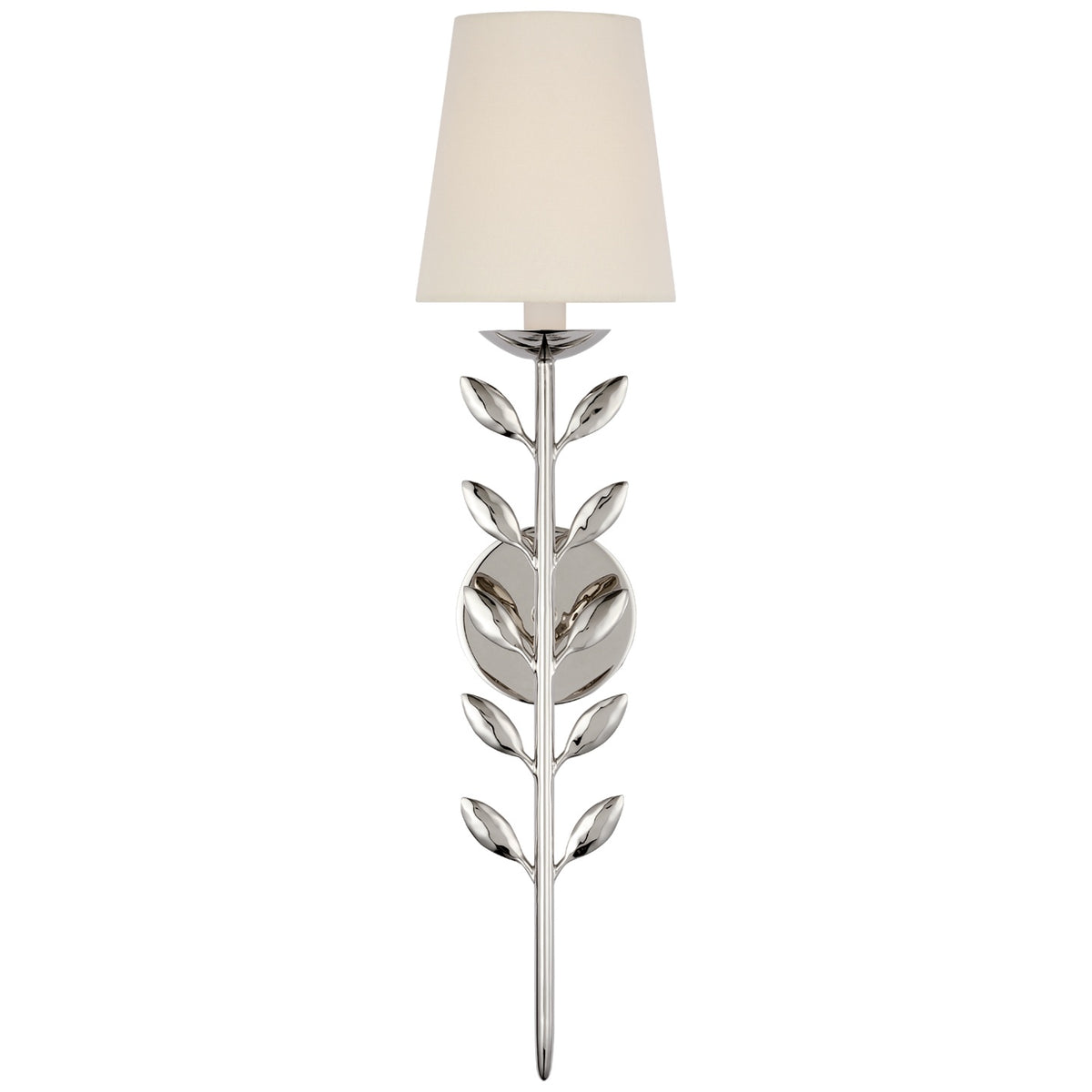 VISUAL COMFORT SIGNATURE, AVERY SCONCE POLISHED NICKEL, WALL SCONCES