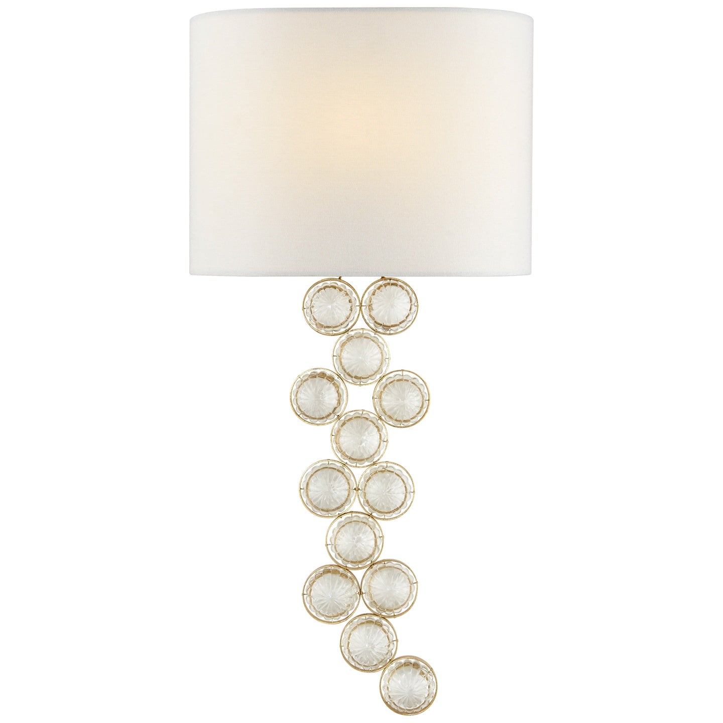 VISUAL COMFORT SIGNATURE, MILAZZO LEFT SCONCE, WALL SCONCES