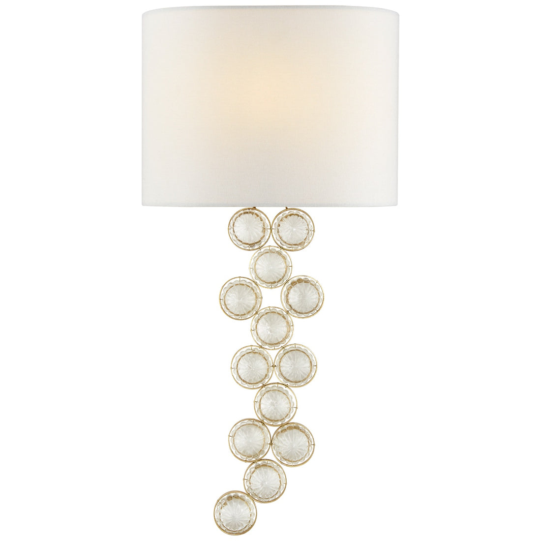 VISUAL COMFORT SIGNATURE, MILAZZO RIGHT SCONCE, WALL SCONCES