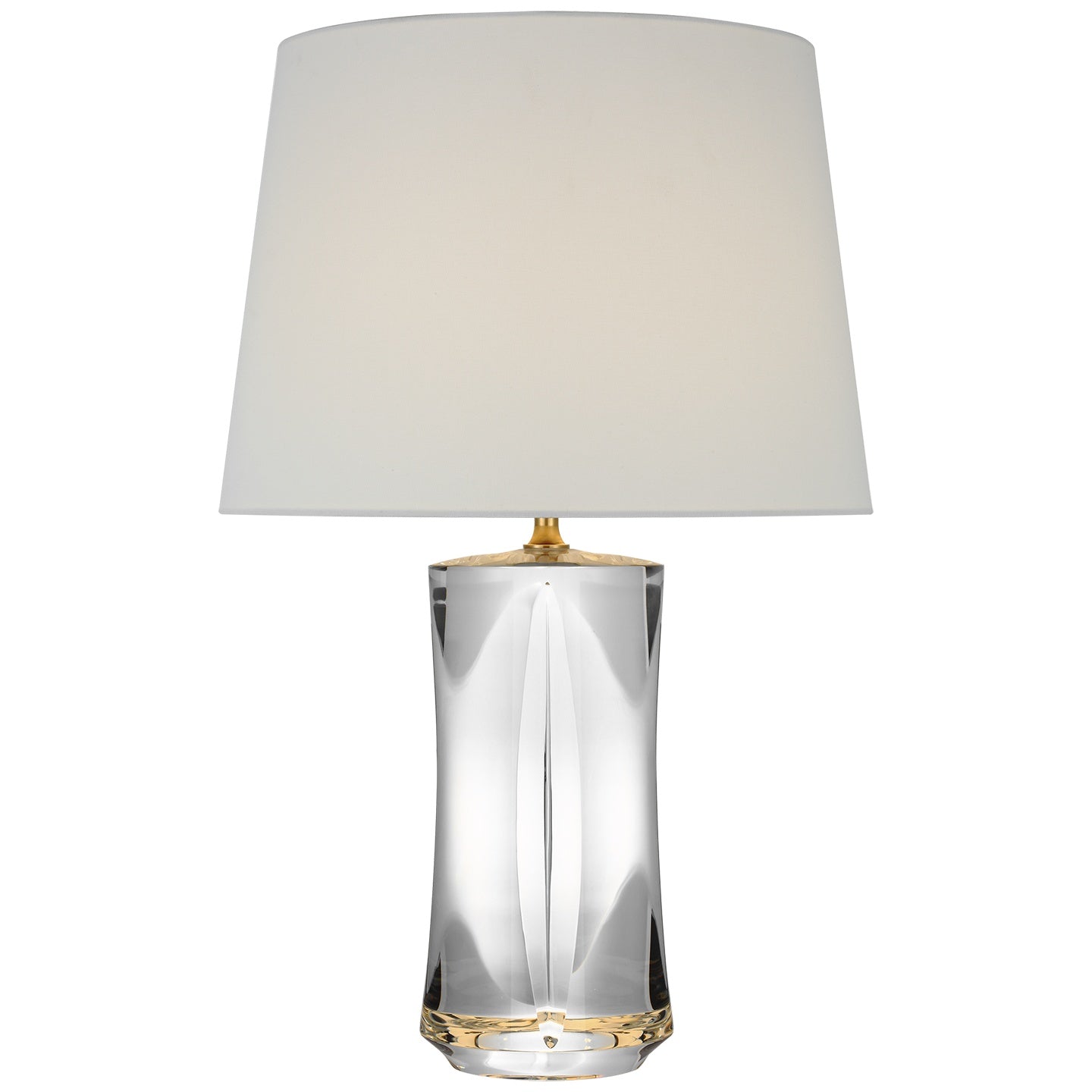 VISUAL COMFORT SIGNATURE, FIGLIA CORDLESS V-CUT ROUND TABLE LAMP, TABLE LAMPS