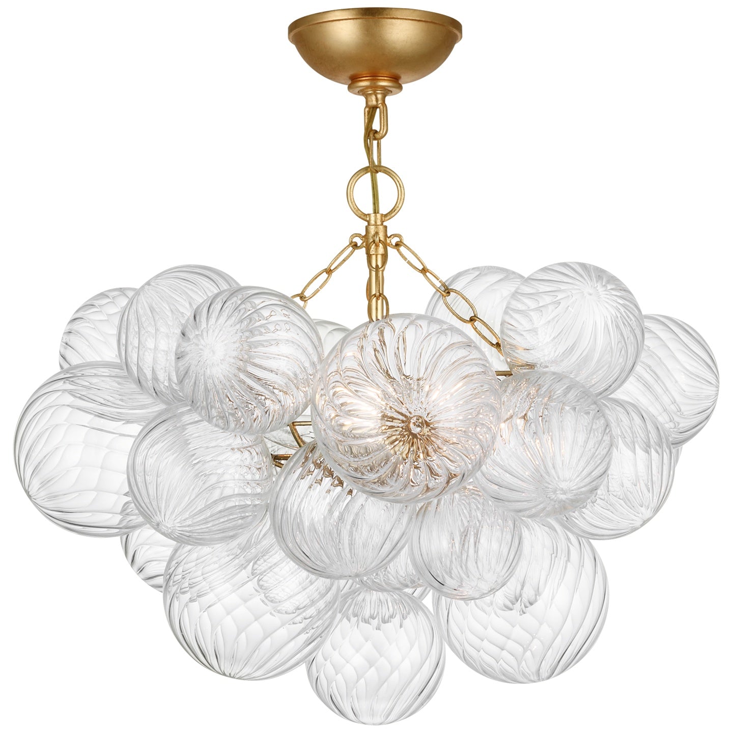 VISUAL COMFORT SIGNATURE, TALIA SEMI-FLUSH MOUNT, FLUSH MOUNT CEILING LIGHTS