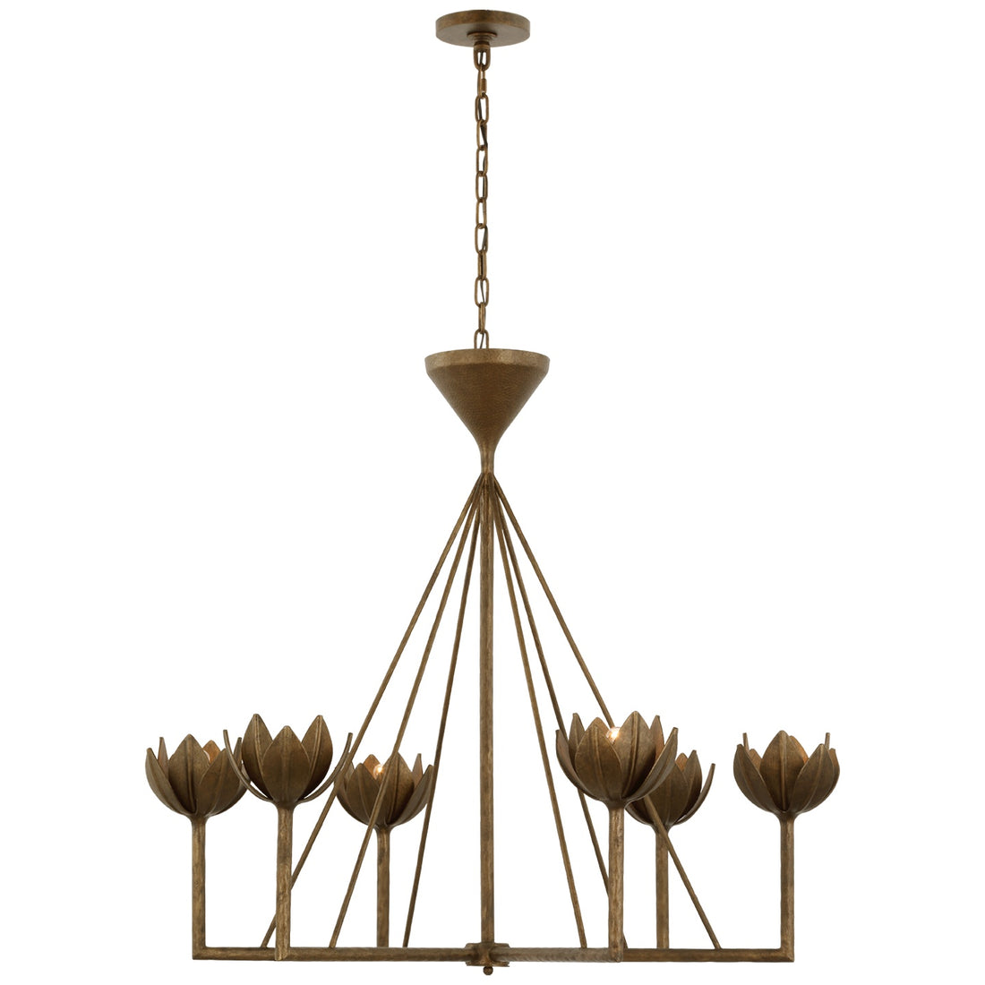 VISUAL COMFORT SIGNATURE, ALBERTO LOW CEILING CHANDELIER, CHANDELIER LIGHT