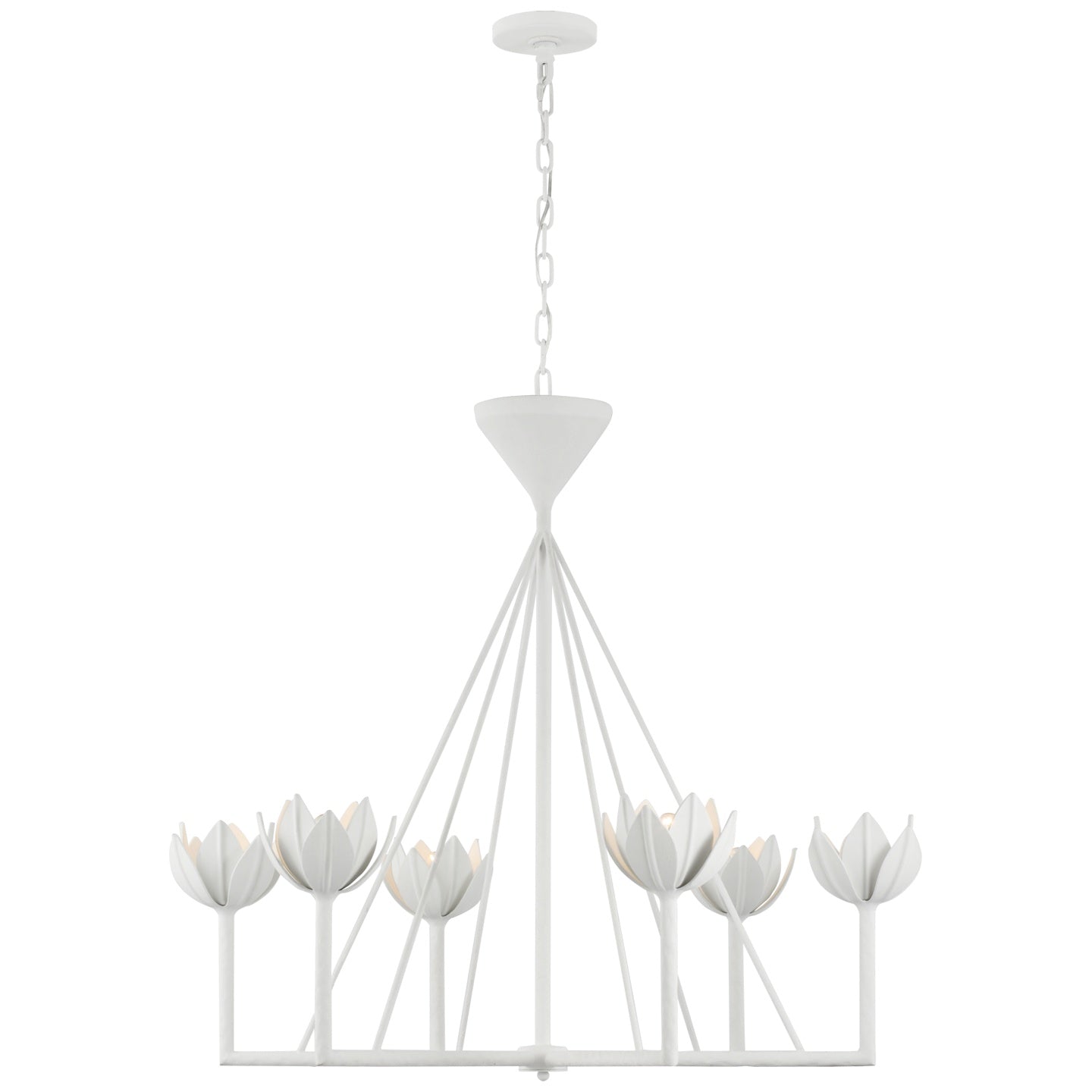 VISUAL COMFORT SIGNATURE, ALBERTO LOW CEILING CHANDELIER, CHANDELIER LIGHT