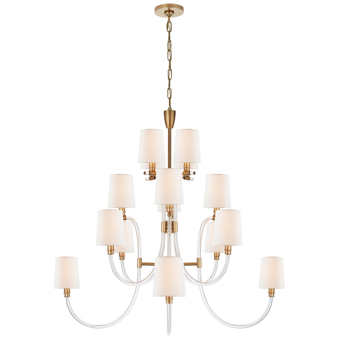 VISUAL COMFORT SIGNATURE, CLARICE CHANDELIER, CHANDELIER LIGHT