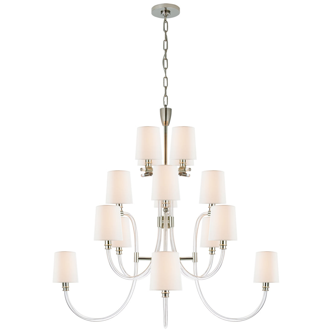 VISUAL COMFORT SIGNATURE, CLARICE CHANDELIER, CHANDELIER LIGHT