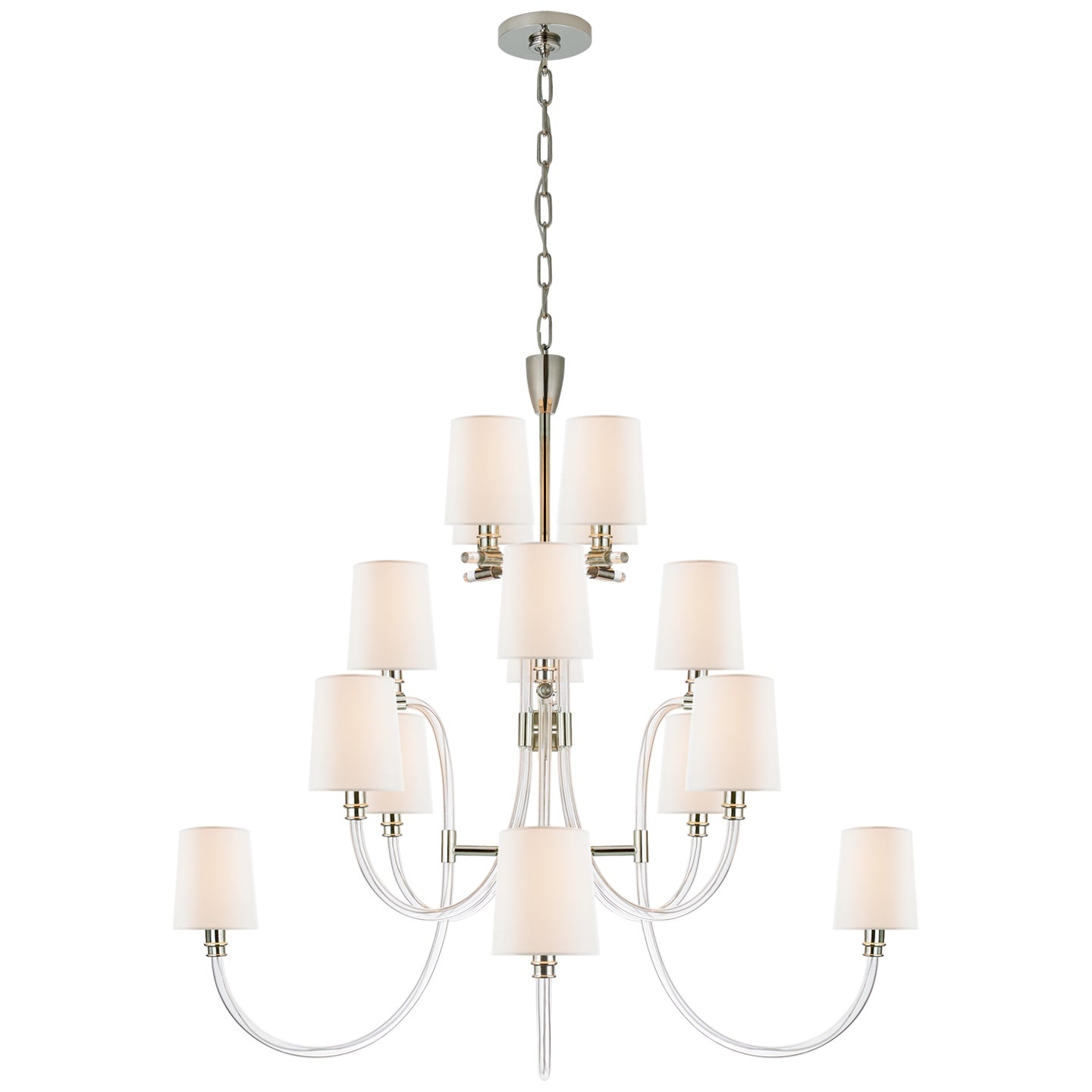 VISUAL COMFORT SIGNATURE, CLARICE CHANDELIER, CHANDELIER LIGHT