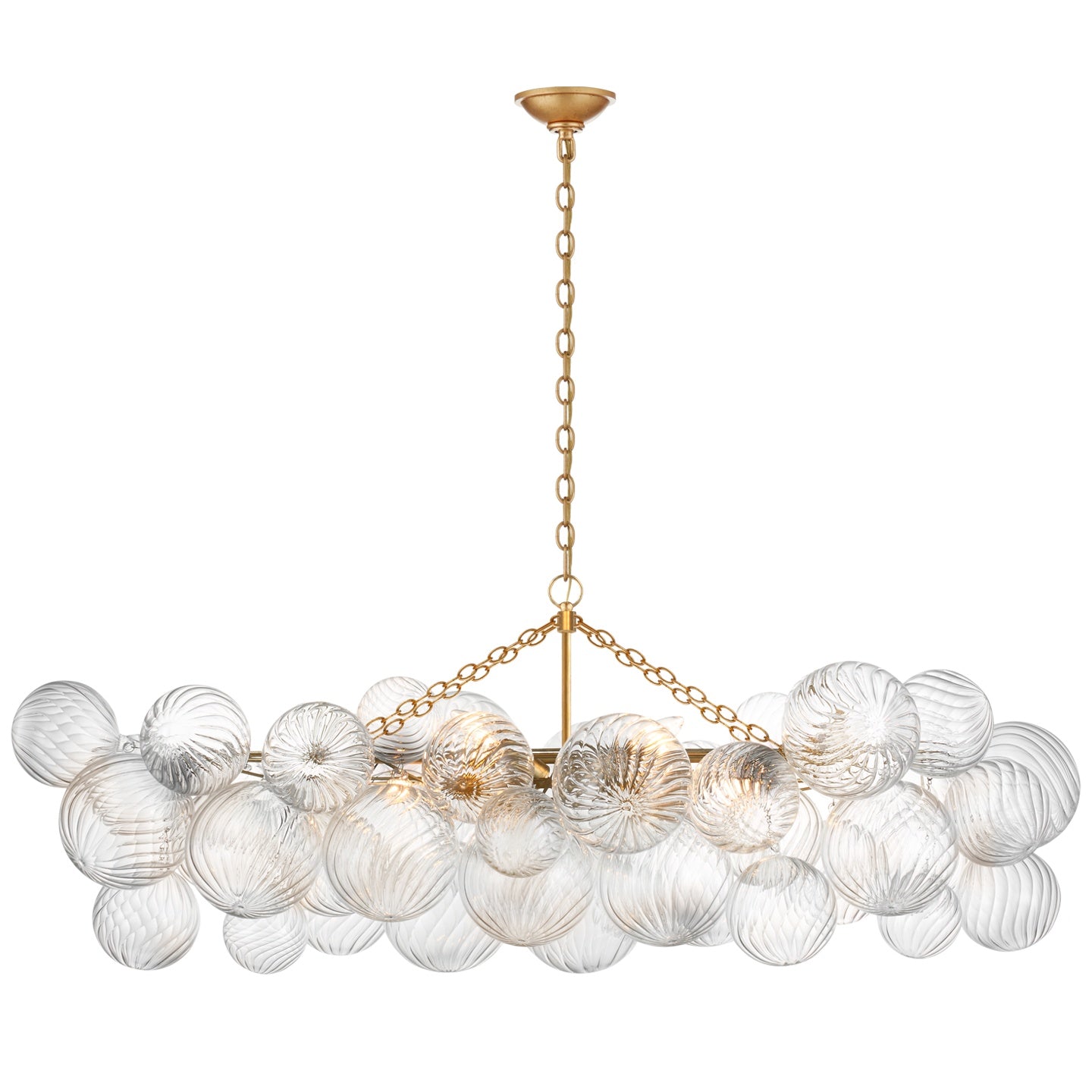 VISUAL COMFORT SIGNATURE, TALIA LINEAR CHANDELIER, LINEAR LIGHT