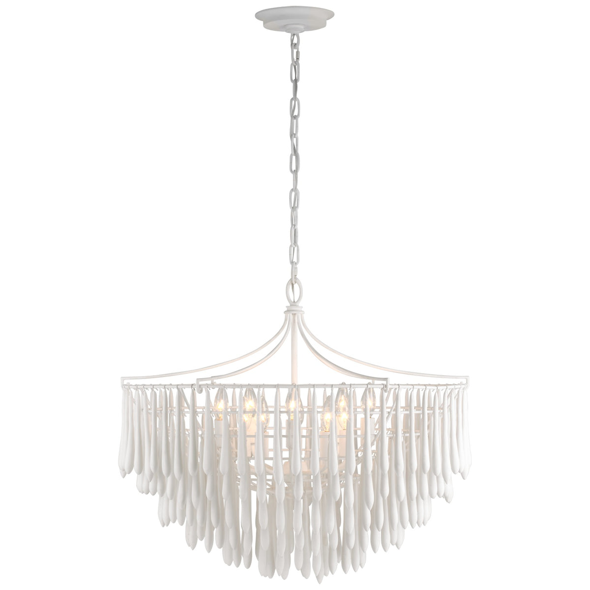 VISUAL COMFORT SIGNATURE, VACARRO CHANDELIER, CHANDELIER LIGHT