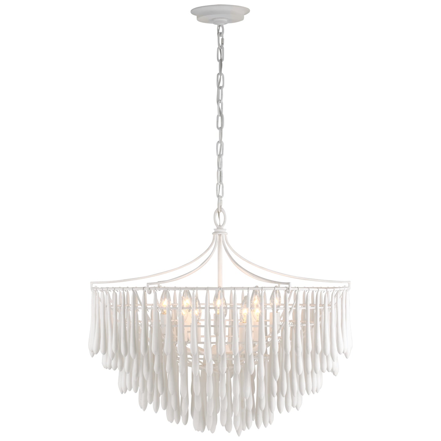 VISUAL COMFORT SIGNATURE, VACARRO CHANDELIER, CHANDELIER LIGHT