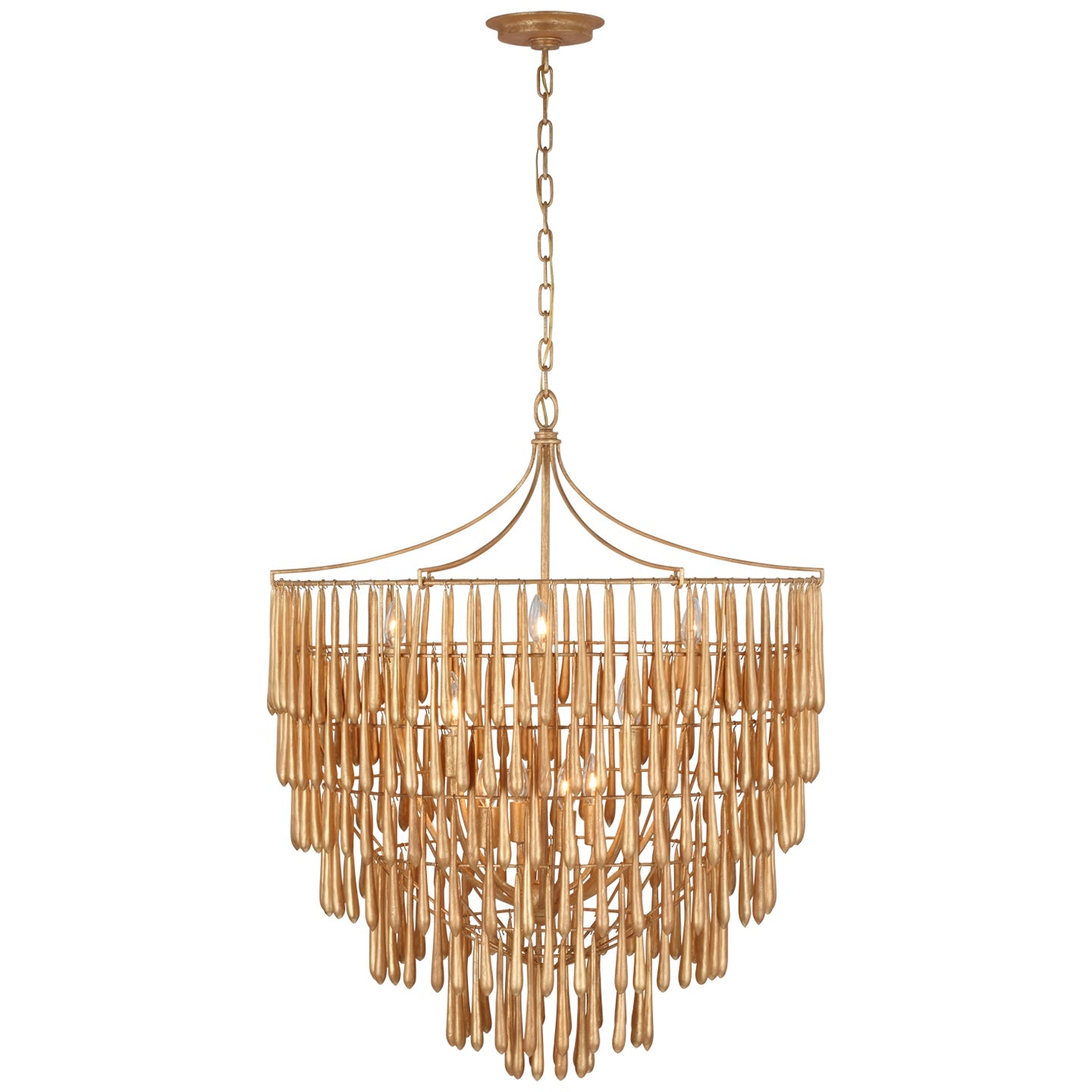 VISUAL COMFORT SIGNATURE, VACARRO CHANDELIER, CHANDELIER LIGHT