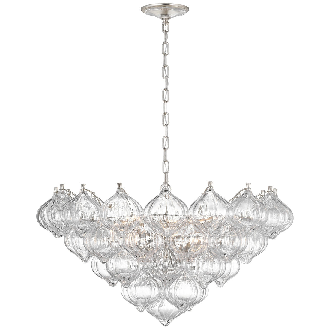 VISUAL COMFORT SIGNATURE, CASELLI BASKET CHANDELIER, CHANDELIER LIGHT