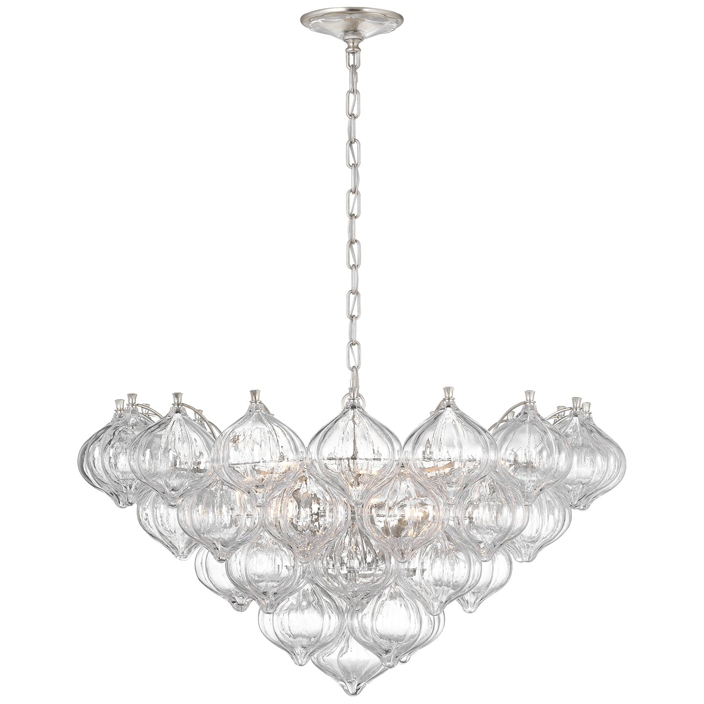 VISUAL COMFORT SIGNATURE, CASELLI BASKET CHANDELIER, CHANDELIER LIGHT