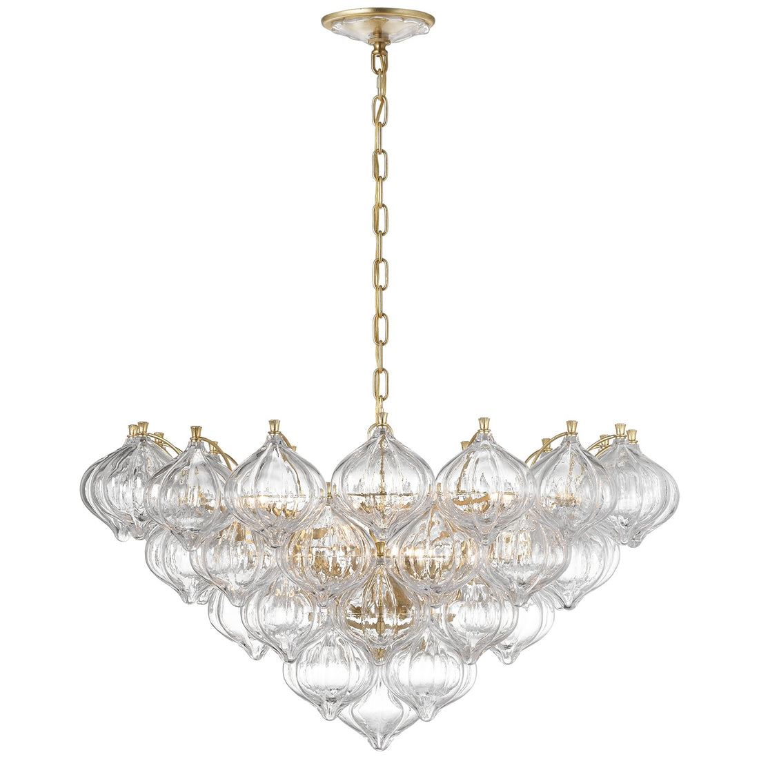 VISUAL COMFORT SIGNATURE, CASELLI BASKET CHANDELIER, CHANDELIER LIGHT