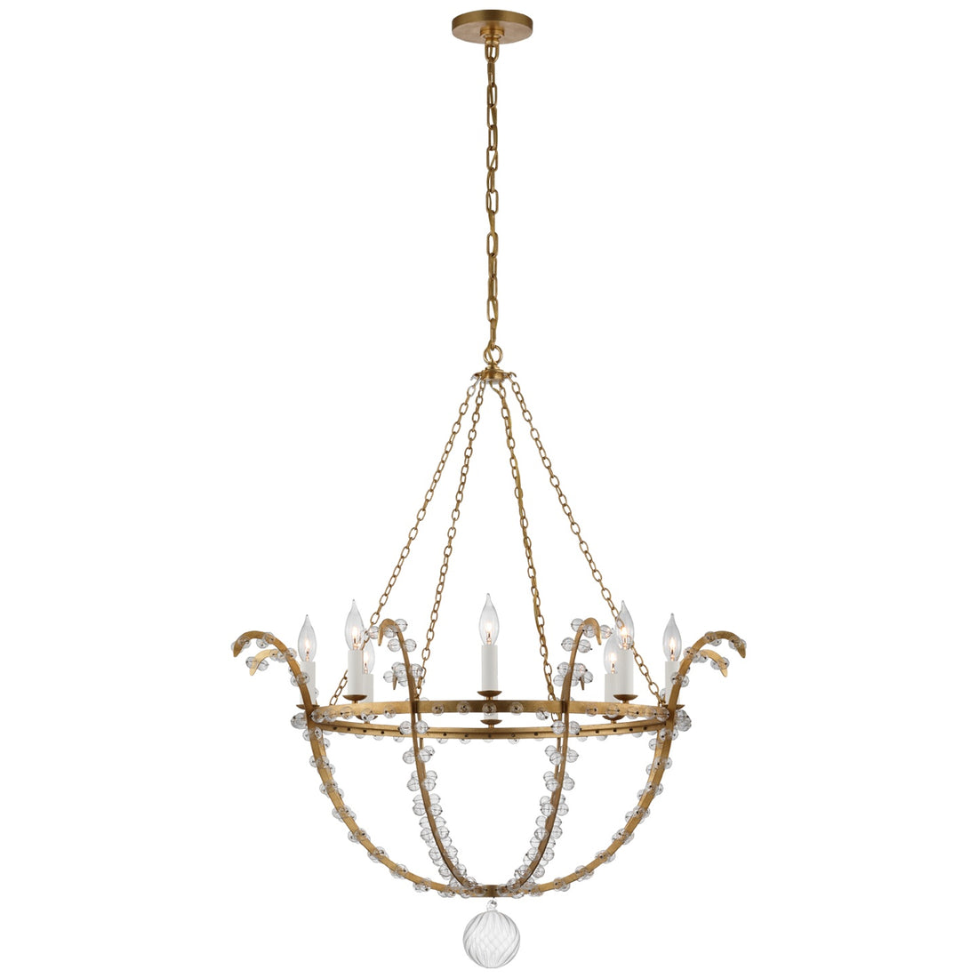 VISUAL COMFORT SIGNATURE, ALONZO CHANDELIER, CHANDELIER LIGHT