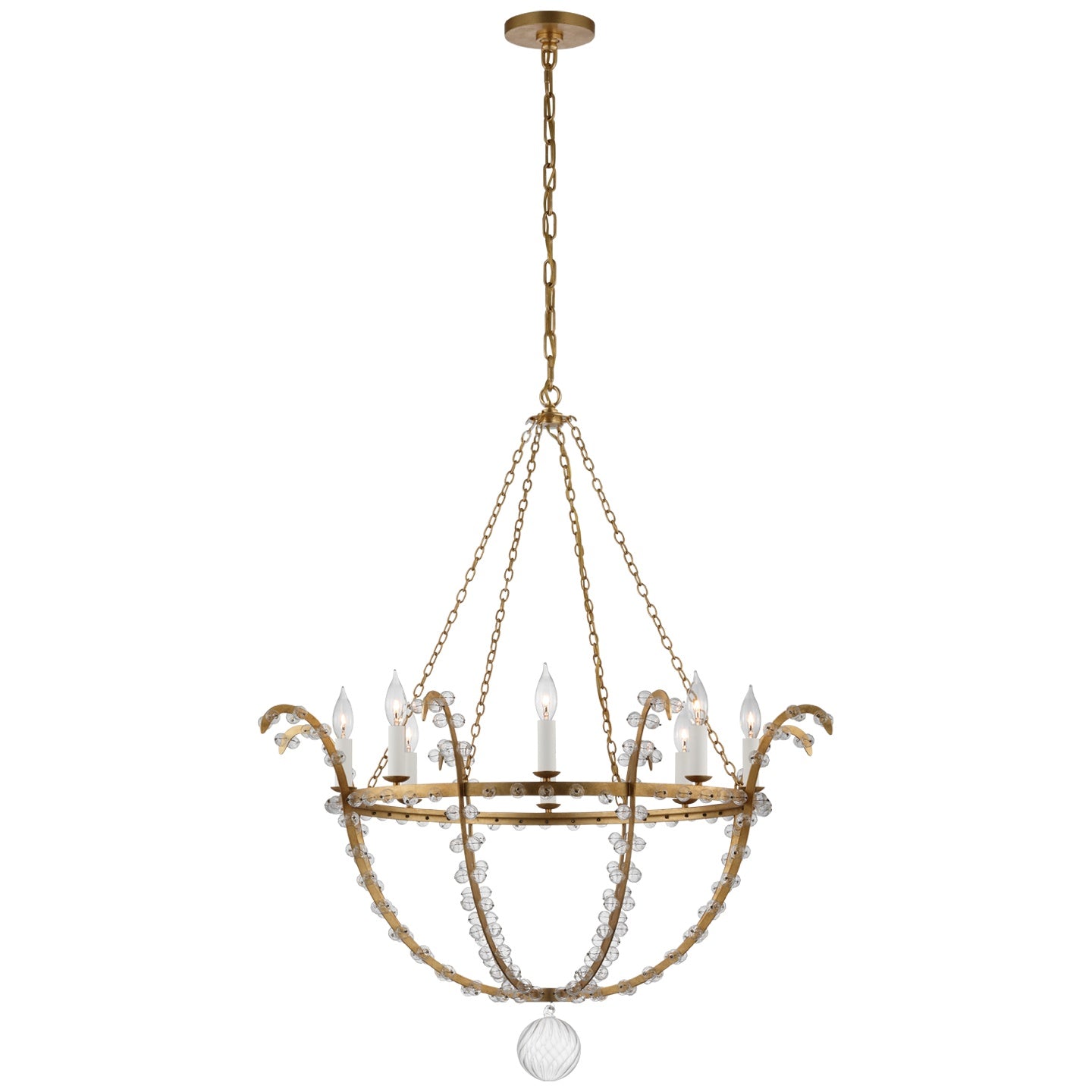 VISUAL COMFORT SIGNATURE, ALONZO CHANDELIER, CHANDELIER LIGHT