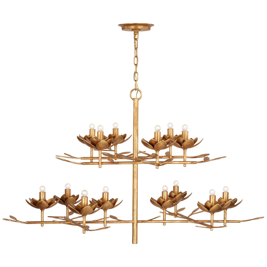 VISUAL COMFORT SIGNATURE, CLEMENTINE TIERED CHANDELIER, CHANDELIER LIGHT