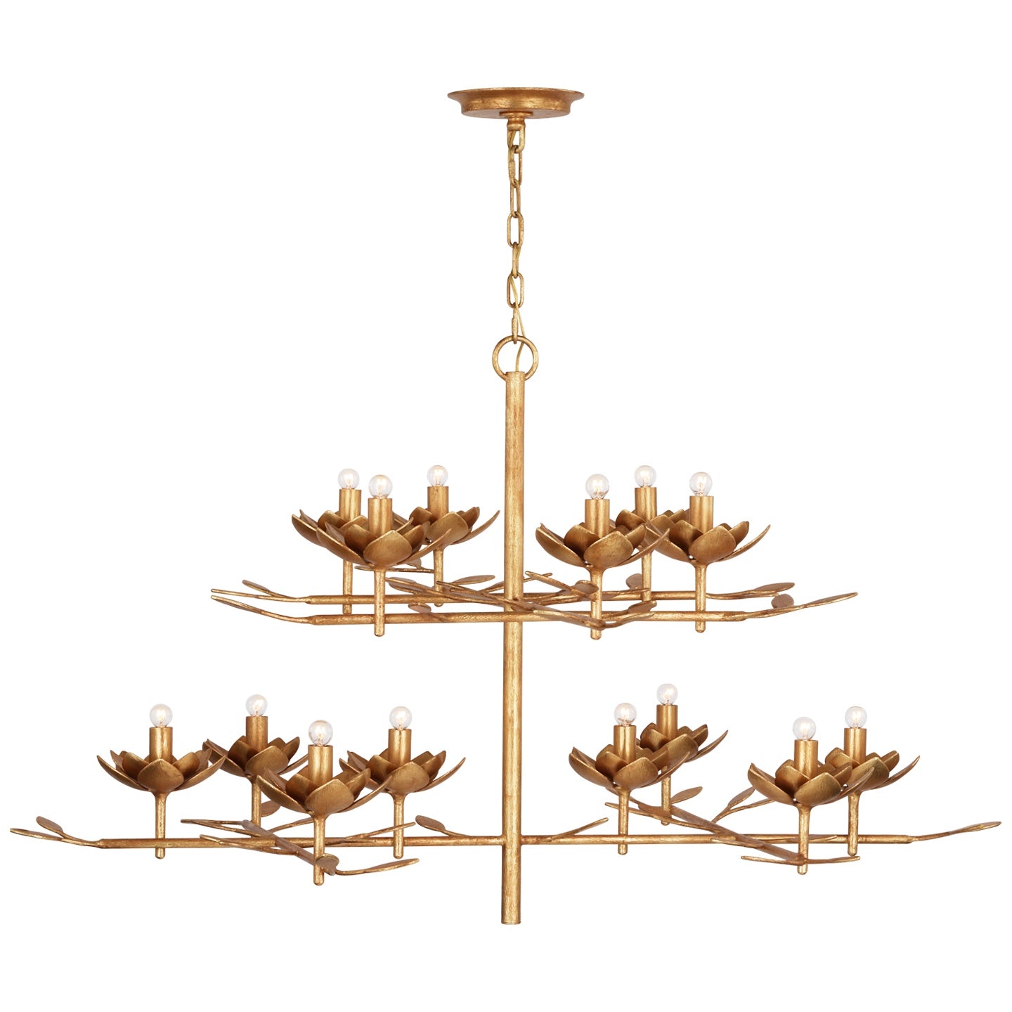 VISUAL COMFORT SIGNATURE, CLEMENTINE TIERED CHANDELIER, CHANDELIER LIGHT