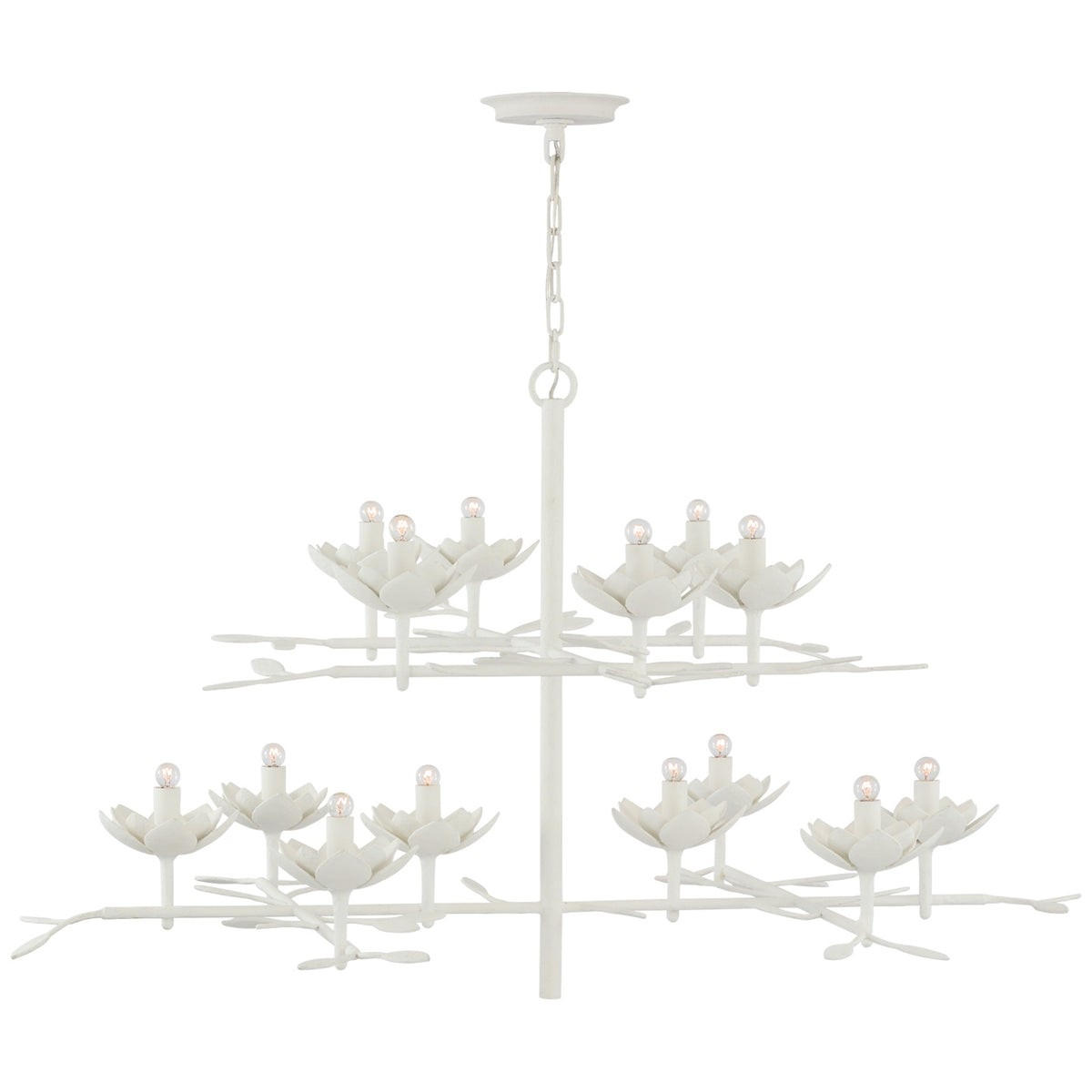 VISUAL COMFORT SIGNATURE, CLEMENTINE TIERED CHANDELIER, CHANDELIER LIGHT