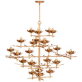 VISUAL COMFORT SIGNATURE, CLEMENTINE TIERED ENTRY CHANDELIER, CHANDELIER LIGHT