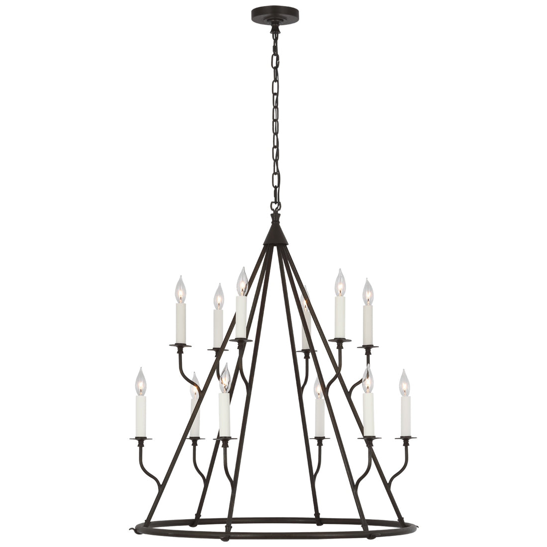 VISUAL COMFORT SIGNATURE, LORIO CHANDELIER, CHANDELIER LIGHT