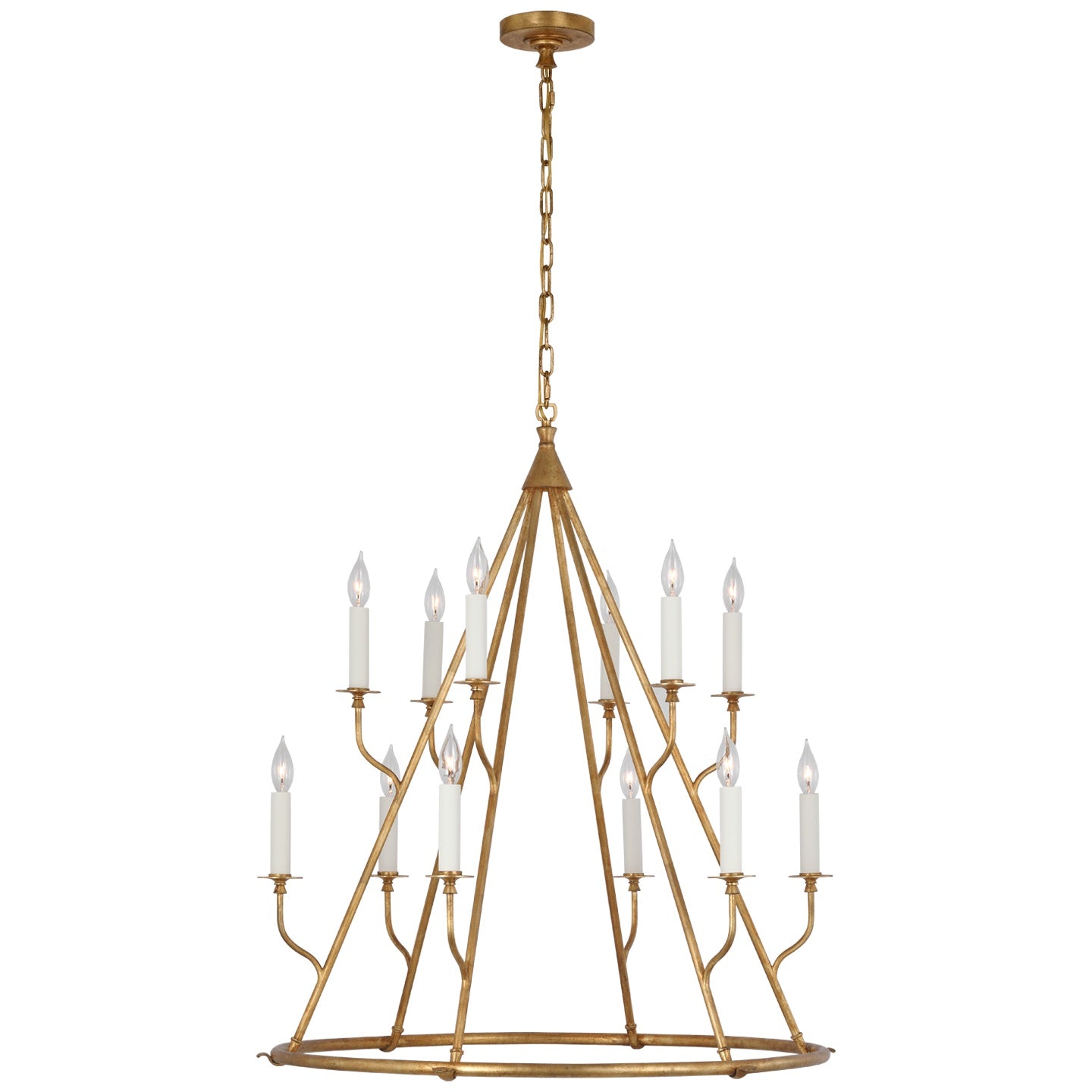 VISUAL COMFORT SIGNATURE, LORIO CHANDELIER, CHANDELIER LIGHT
