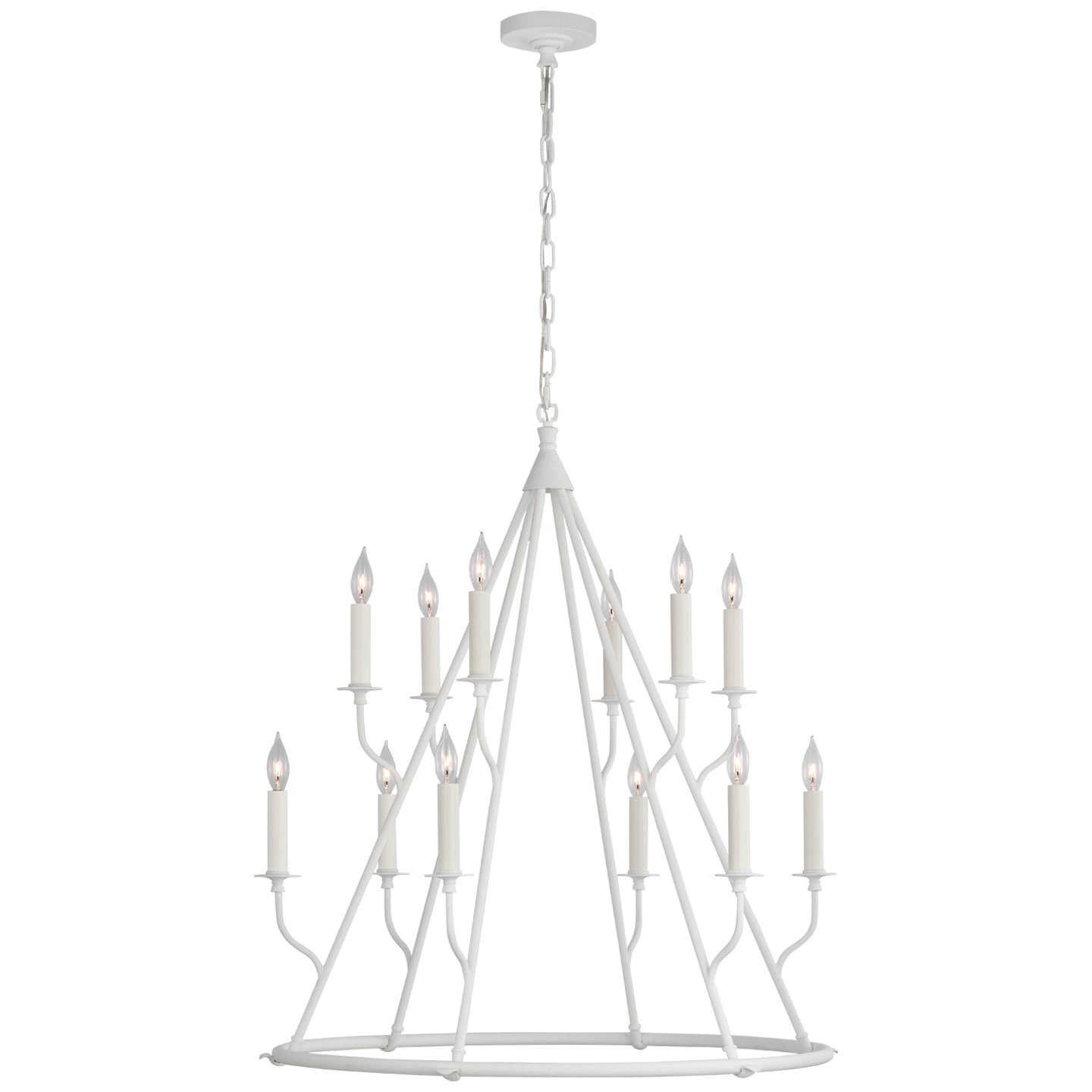 VISUAL COMFORT SIGNATURE, LORIO CHANDELIER, CHANDELIER LIGHT