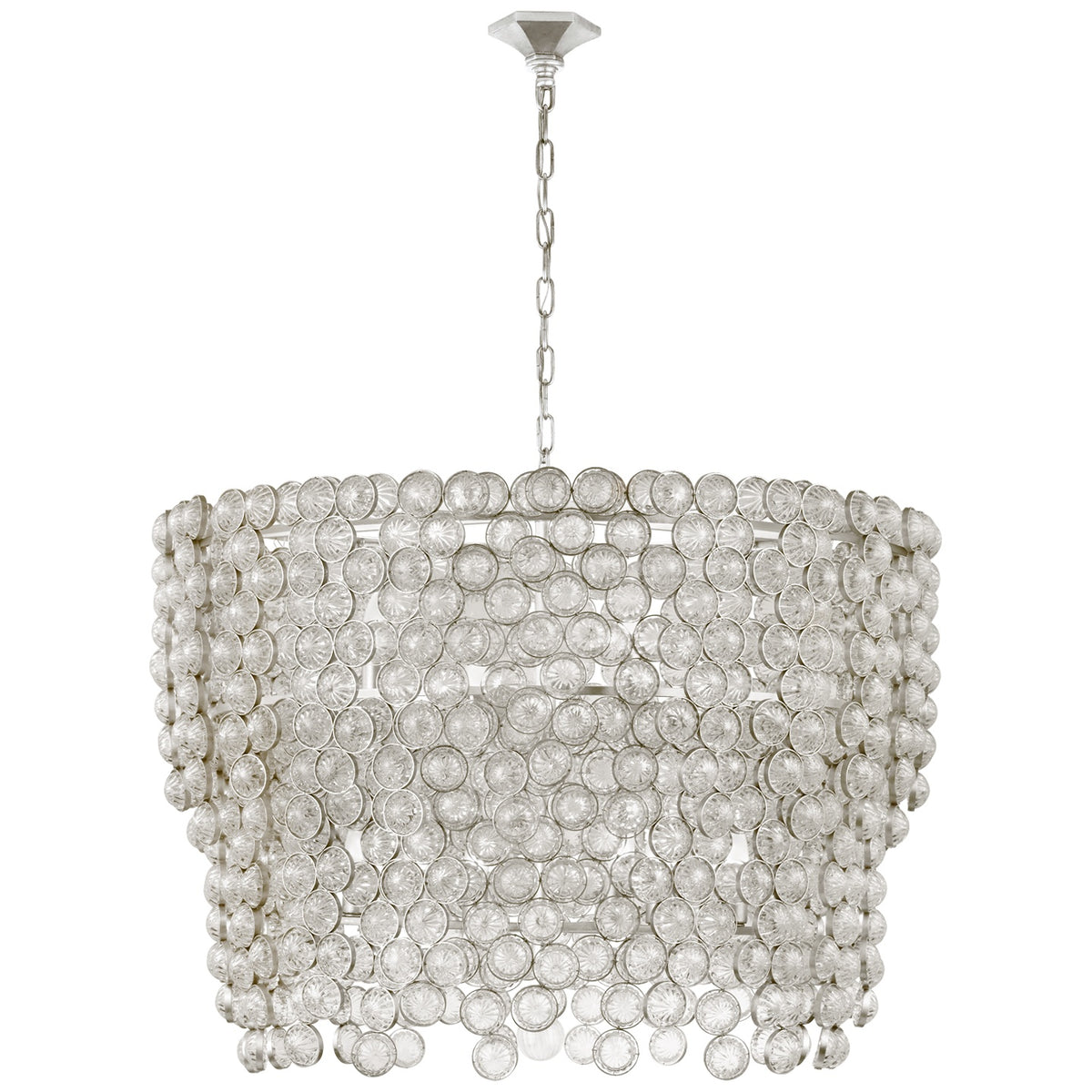 VISUAL COMFORT SIGNATURE, MILAZZO WATERFALL CHANDELIER, CHANDELIER LIGHT