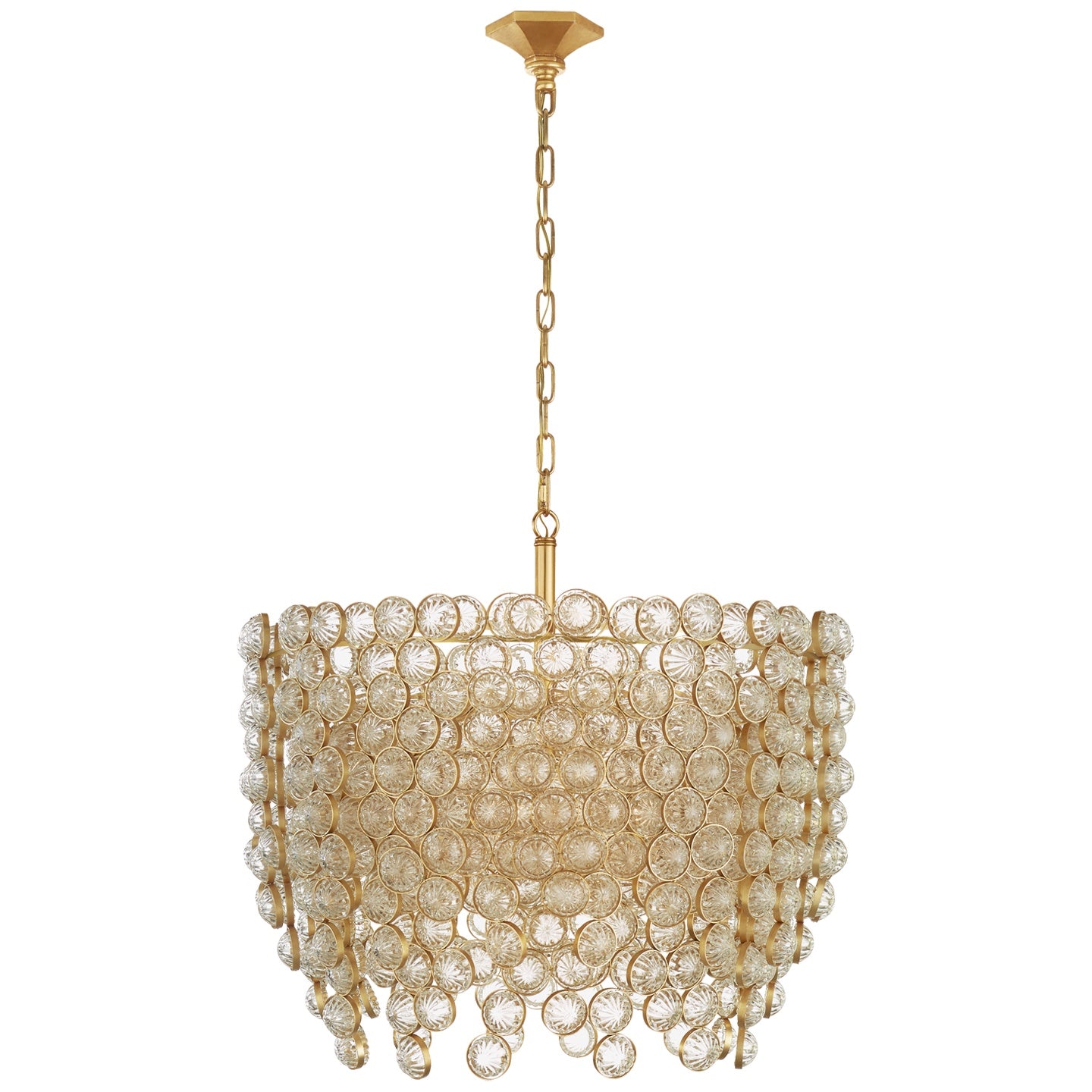 VISUAL COMFORT SIGNATURE, MILAZZO WATERFALL CHANDELIER, CHANDELIER LIGHT