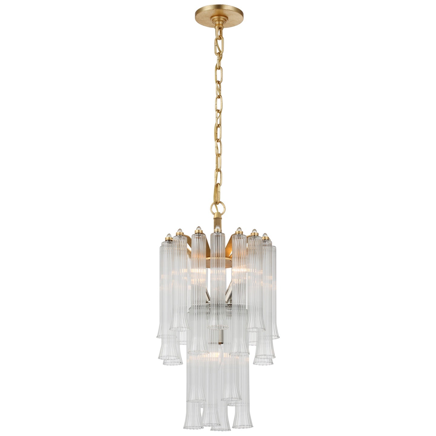 VISUAL COMFORT SIGNATURE, LORELEI PETITE WATERFALL CHANDELIER, CHANDELIER LIGHT