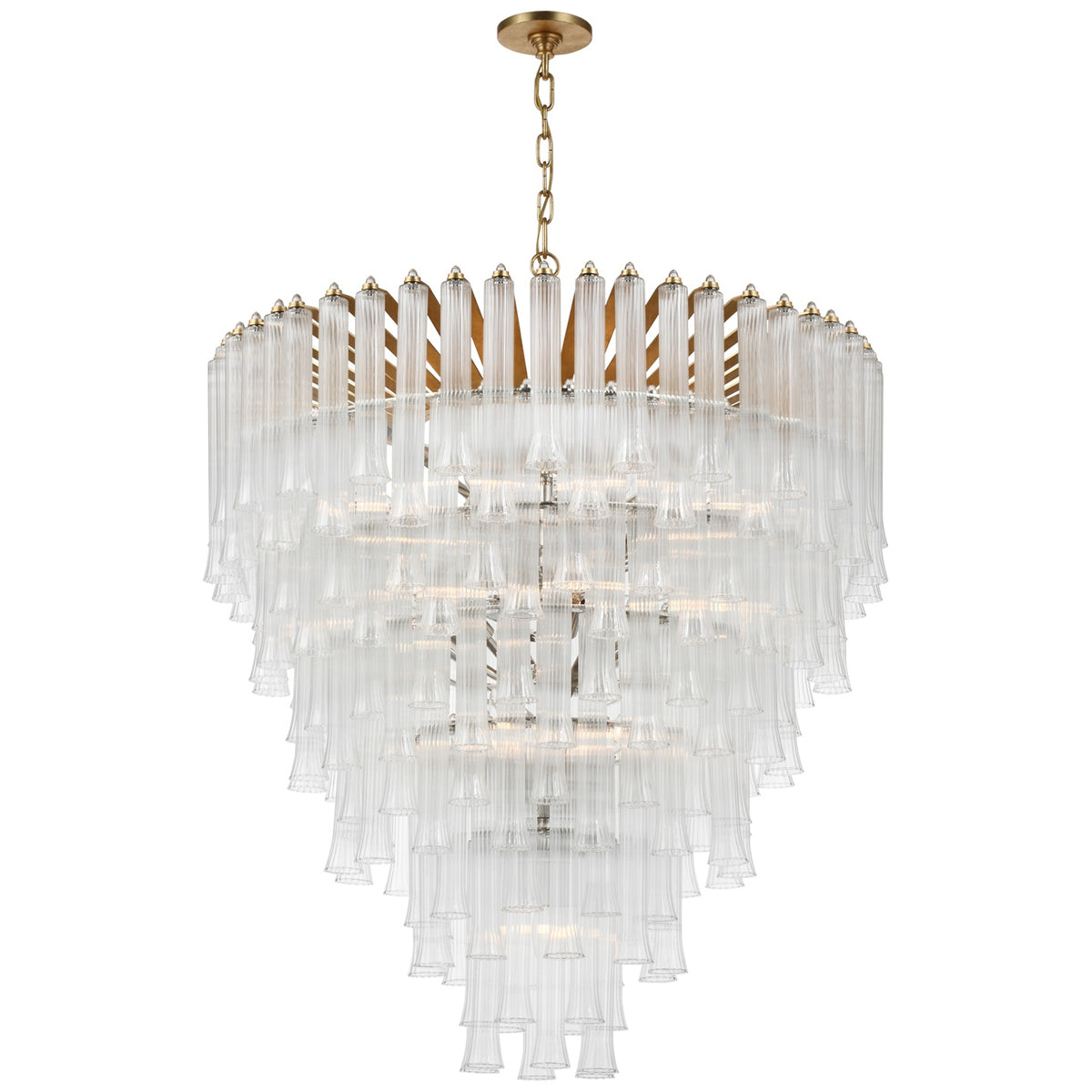 VISUAL COMFORT SIGNATURE, LORELEI WATERFALL CHANDELIER, CHANDELIER LIGHT