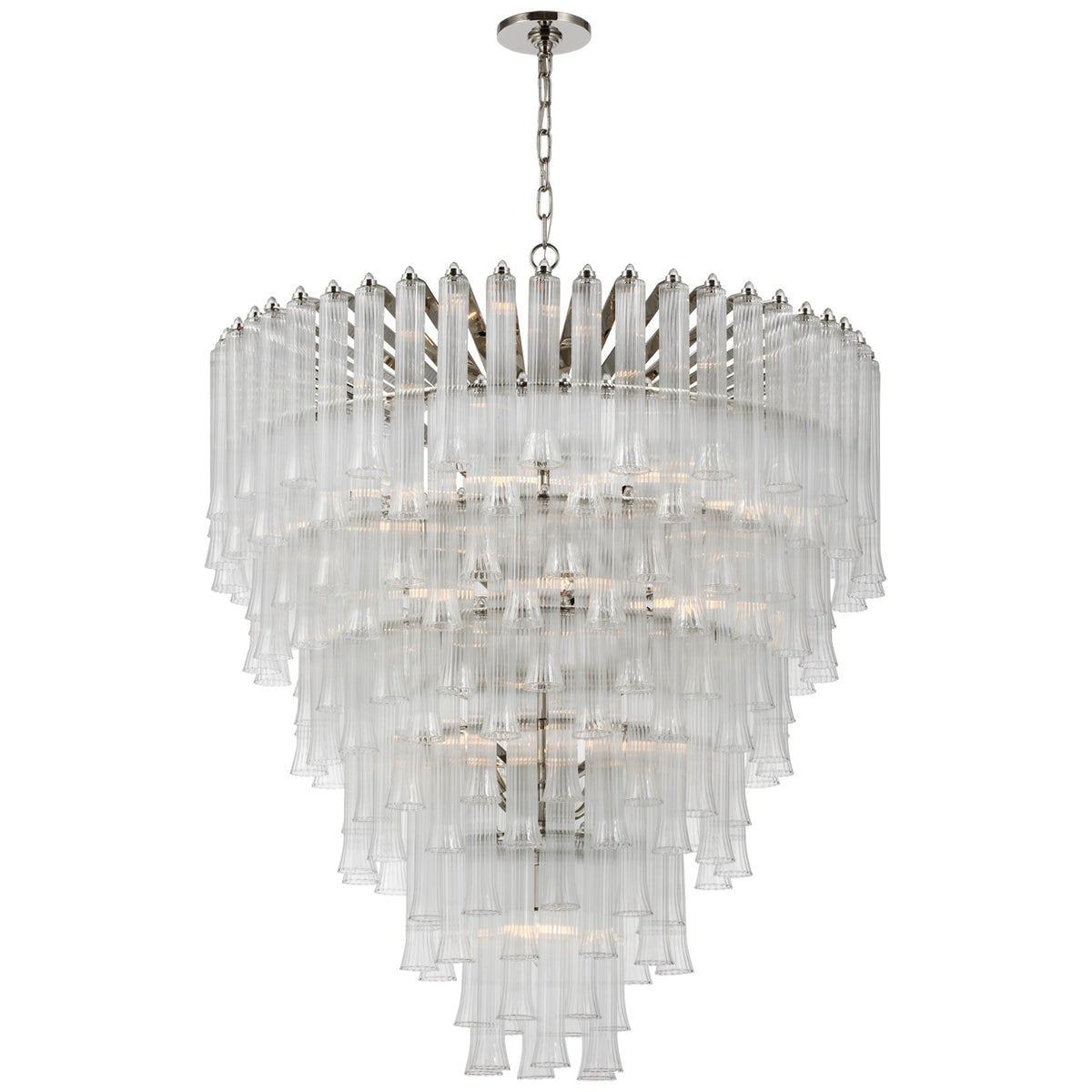 VISUAL COMFORT SIGNATURE, LORELEI WATERFALL CHANDELIER, CHANDELIER LIGHT