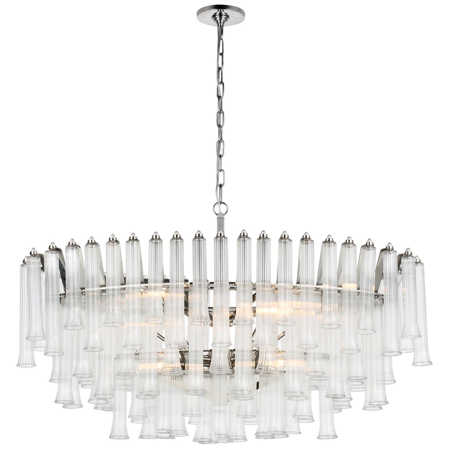 VISUAL COMFORT SIGNATURE, LORELEI OVAL CHANDELIER, CHANDELIER LIGHT