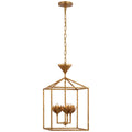 VISUAL COMFORT SIGNATURE, ALBERTO OPEN CAGE LANTERN, LANTERN CEILING LIGHT