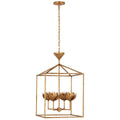 VISUAL COMFORT SIGNATURE, ALBERTO OPEN CAGE LANTERN, LANTERN CEILING LIGHT
