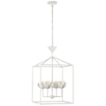 VISUAL COMFORT SIGNATURE, ALBERTO OPEN CAGE LANTERN, LANTERN CEILING LIGHT