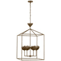 VISUAL COMFORT SIGNATURE, ALBERTO OPEN CAGE LANTERN, LANTERN CEILING LIGHT