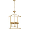 VISUAL COMFORT SIGNATURE, ALBERTO OPEN CAGE LANTERN, LANTERN CEILING LIGHT